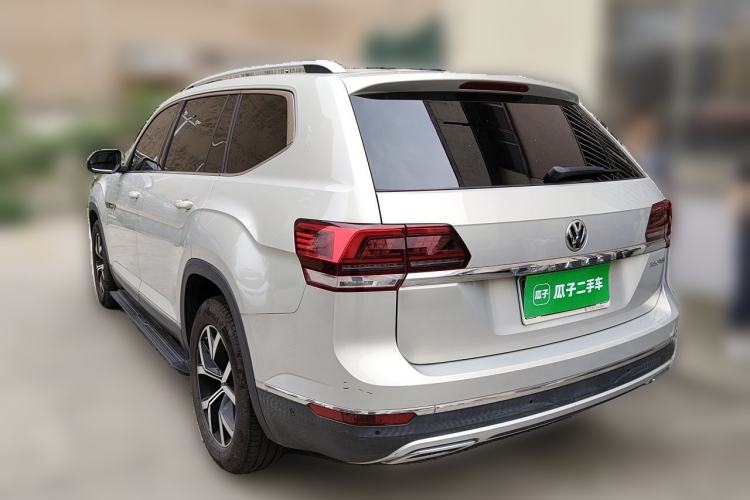 Used Volkswagen Teramont 2019 380TSI Four-Wheel Drive Luxury Version China VI Standard Rear Left 45 Deg
