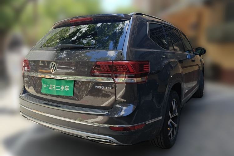 Used Volkswagen Teramont 2019 380TSI Four-Wheel Drive Luxury Version China VI Standard Rear Right 45 Deg