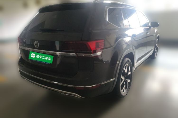 Used Volkswagen Teramont 2019 380TSI Four-Wheel Drive Luxury Version China VI Standard Rear Right 45 Deg