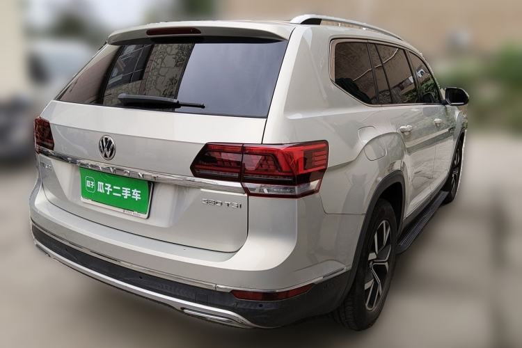 Used Volkswagen Teramont 2019 380TSI Four-Wheel Drive Luxury Version China VI Standard Rear Right 45 Deg