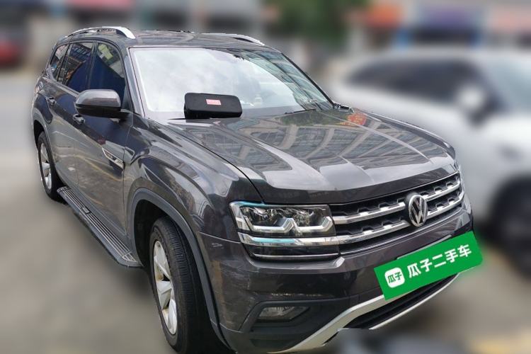 Used Volkswagen Teramont 2019 380TSI Four-Wheel Drive Comfort Edition China VI Standard Front Right 45 Deg