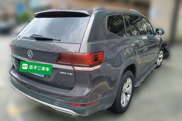 Used Volkswagen Teramont 2019 380TSI Four-Wheel Drive Comfort Edition China VI Standard Rear Right 45 Deg