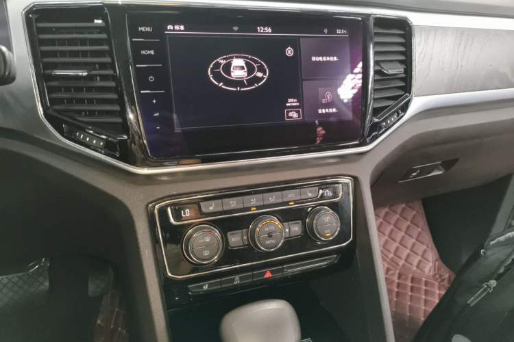 Used Volkswagen Teramont 2019 380TSI Four-Wheel Drive Flagship Model China V Standard Audio And AC Panel