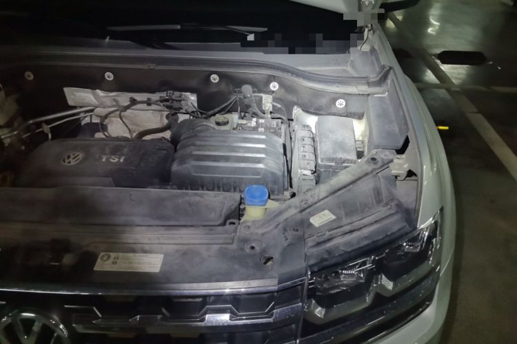 Used Volkswagen Teramont 2019 380TSI Four-Wheel Drive Luxury Version China VI Standard Engine Bay Left