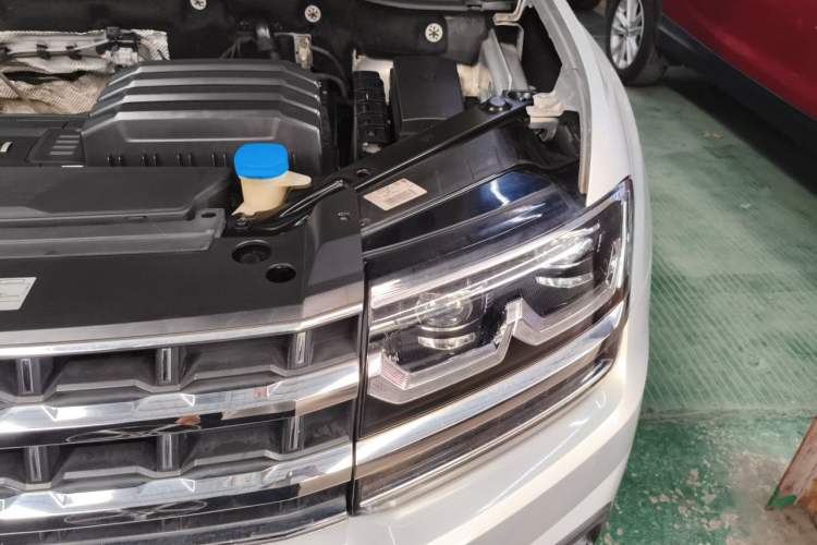 Used Volkswagen Teramont 2019 380TSI Four-Wheel Drive Flagship Model China V Standard Engine Bay Left