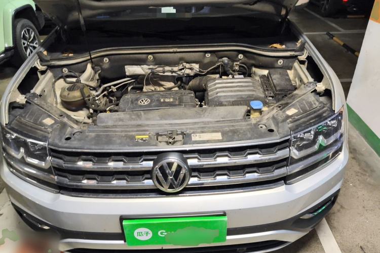 Used Volkswagen Teramont 2019 380TSI Four-Wheel Drive Luxury Version China V Standard Engine Bay