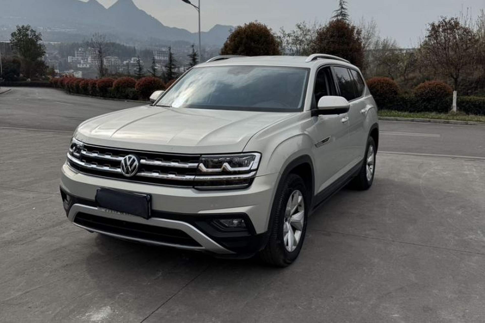 Used Volkswagen Teramont 2019 380TSI Four-Wheel Drive Comfort Edition China V Standard Front Left 45 Deg