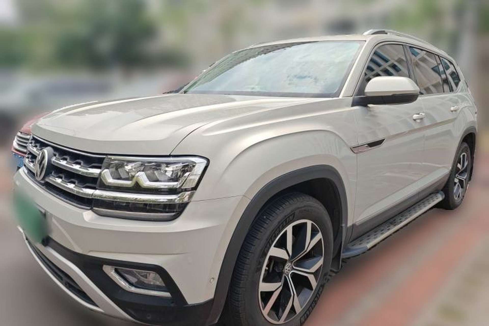 Used Volkswagen Teramont 2019 330TSI Two-Wheel-Drive Luxury Edition China VI Standard Front Left 45 Deg