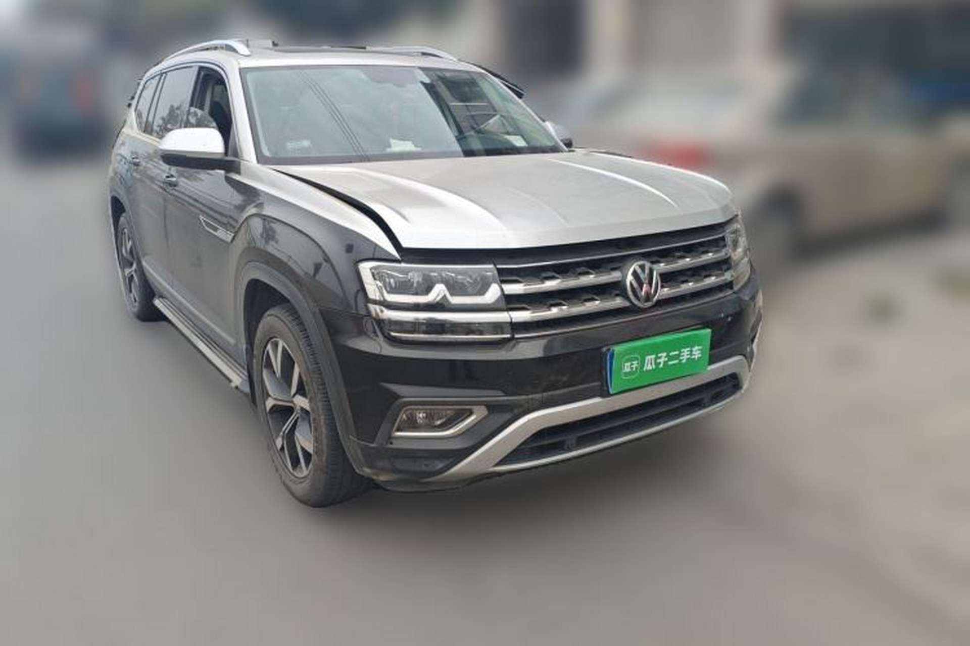 Used Volkswagen Teramont 2019 330TSI Two-Wheel-Drive Luxury Edition China V Standard Front Right 45 Deg