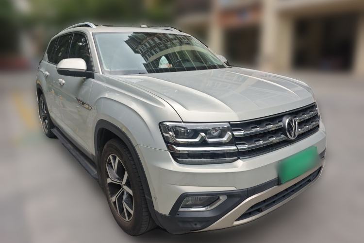 Used Volkswagen Teramont 2019 380TSI Four-Wheel Drive Luxury Version China VI Standard Front Right 45 Deg