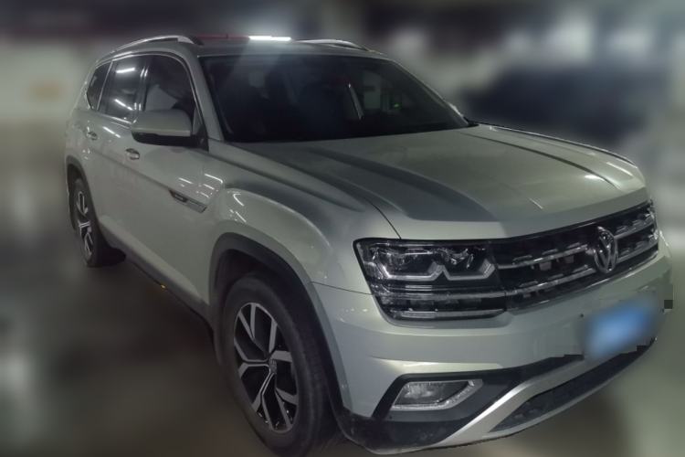 Used Volkswagen Teramont 2019 380TSI Four-Wheel Drive Luxury Version China VI Standard Front Right 45 Deg