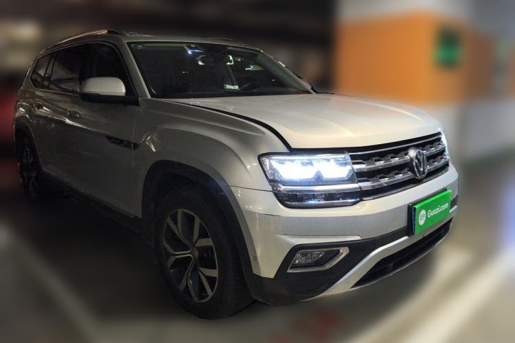 Used Volkswagen Teramont 2019 380TSI Four-Wheel Drive Luxury Version China V Standard Front Right 45 Deg