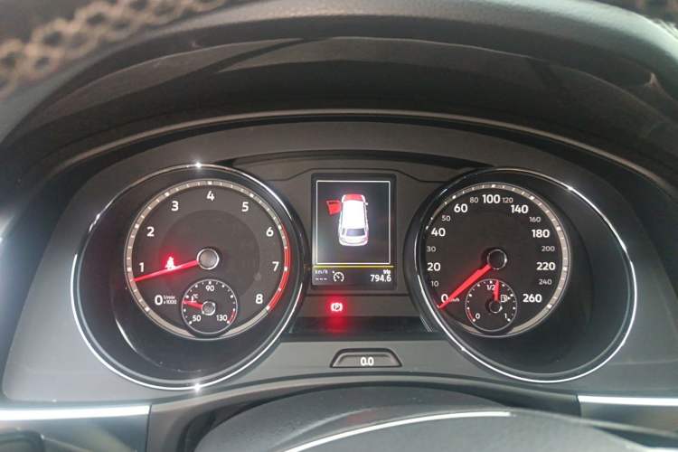 Used Volkswagen Teramont 2019 330TSI Two-Wheel-Drive Luxury Edition China V Standard Instrument Cluster