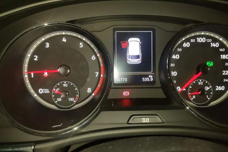 Used Volkswagen Teramont 2019 380TSI Four-Wheel Drive Luxury Version China VI Standard Instrument Cluster