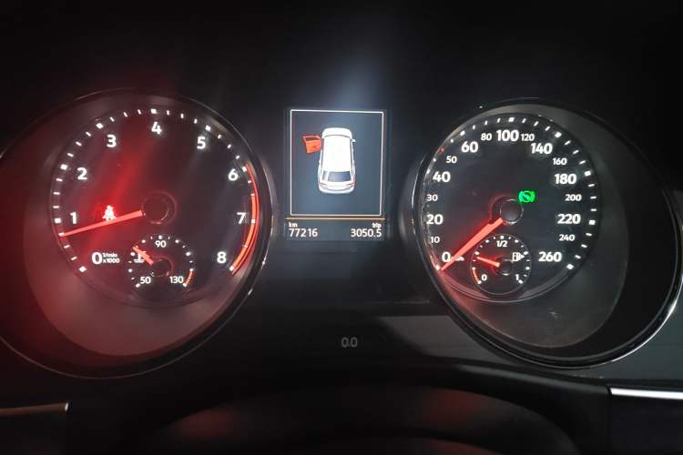 Used Volkswagen Teramont 2019 330TSI Two-Wheel-Drive Luxury Edition China V Standard Instrument Cluster