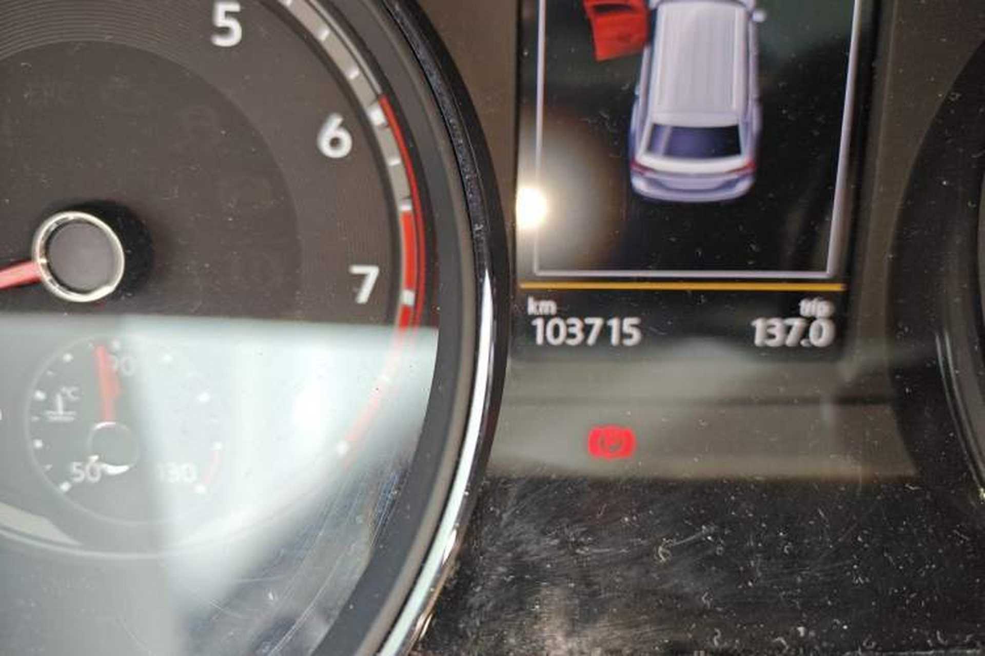 Used Volkswagen Teramont 2019 330TSI Two-Wheel-Drive Luxury Edition China VI Standard Odometer Close Up