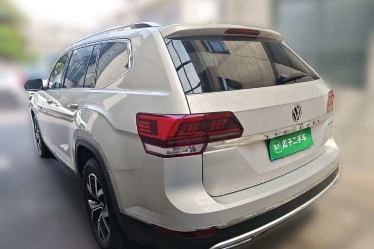 Used Volkswagen Teramont 2019 330TSI Two-Wheel-Drive Luxury Edition China VI Standard Rear Left 45 Deg