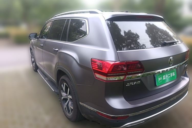 Used Volkswagen Teramont 2019 330TSI Two-Wheel-Drive Luxury Edition China V Standard Rear Left 45 Deg