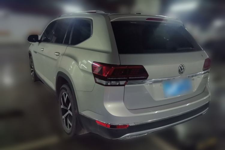 Used Volkswagen Teramont 2019 380TSI Four-Wheel Drive Luxury Version China VI Standard Rear Left 45 Deg