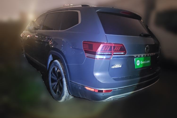 Used Volkswagen Teramont 2019 330TSI Two-Wheel-Drive Luxury Edition China V Standard Rear Left 45 Deg
