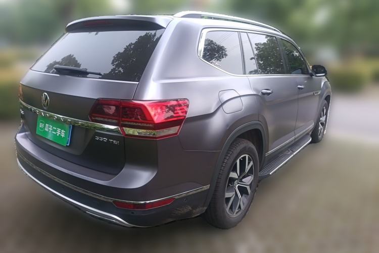 Used Volkswagen Teramont 2019 330TSI Two-Wheel-Drive Luxury Edition China V Standard Rear Right 45 Deg