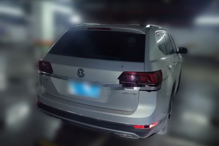 Used Volkswagen Teramont 2019 380TSI Four-Wheel Drive Luxury Version China VI Standard Rear Right 45 Deg