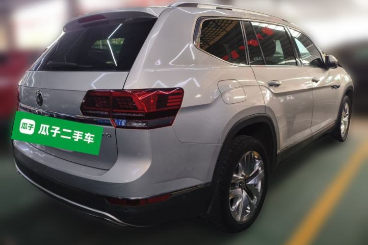 Used Volkswagen Teramont 2019 380TSI Four-Wheel Drive Flagship Model China V Standard Rear Right 45 Deg