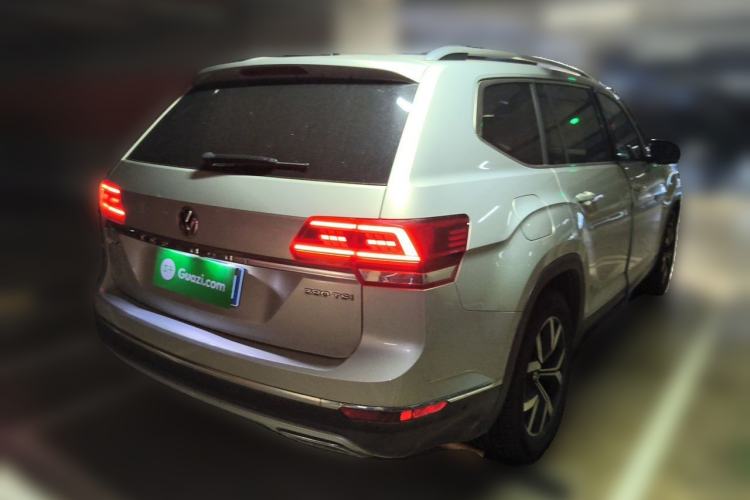 Used Volkswagen Teramont 2019 380TSI Four-Wheel Drive Luxury Version China V Standard Rear Right 45 Deg