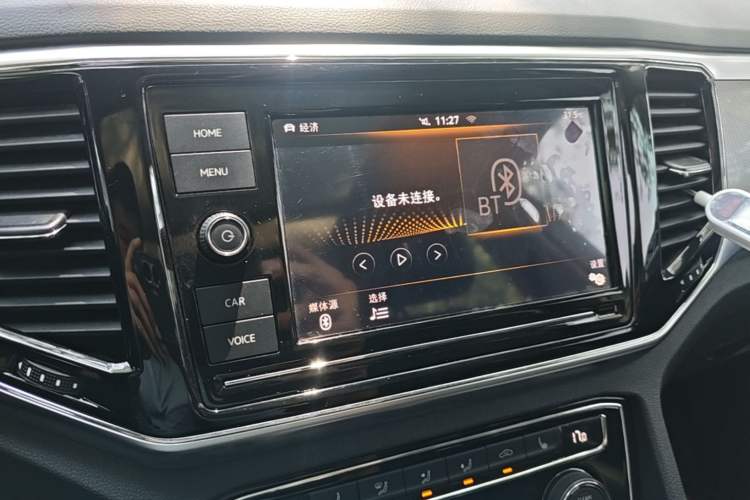 Used Volkswagen Teramont 2019 380TSI Four-Wheel Drive Luxury Version China VI Standard Audio And AC Panel