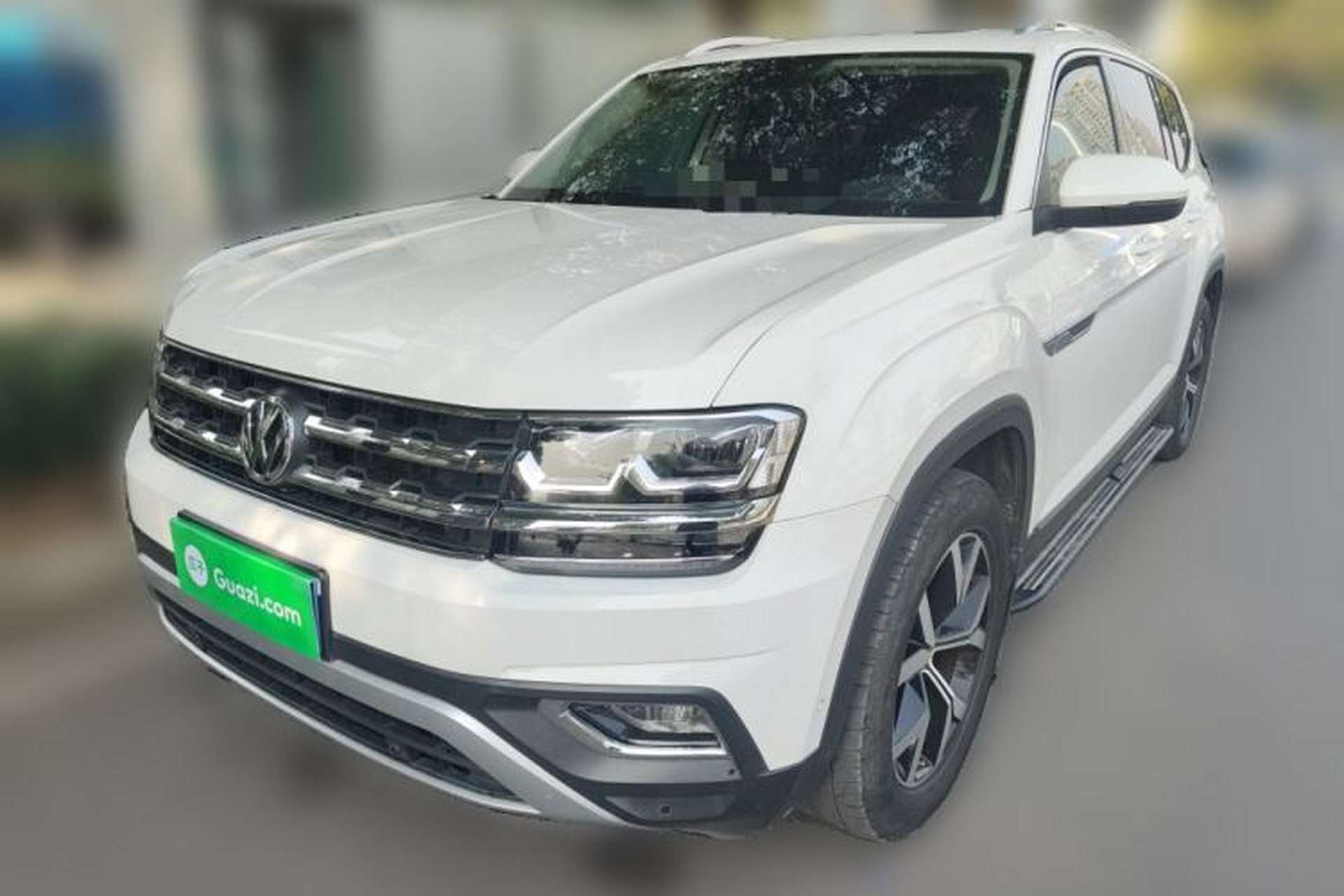Used Volkswagen Teramont 2019 330TSI Two-Wheel-Drive Luxury Edition China VI Standard Front Left 45 Deg