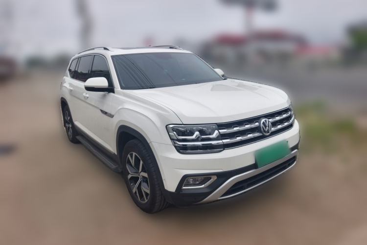 Used Volkswagen Teramont 2019 380TSI Four-Wheel Drive Luxury Version China VI Standard Front Right 45 Deg