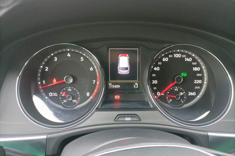 Used Volkswagen Teramont 2019 380TSI Four-Wheel Drive Luxury Version China VI Standard Instrument Cluster