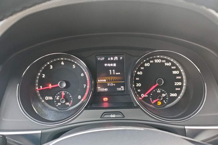 Used Volkswagen Teramont 2019 380TSI Four-Wheel Drive Luxury Version China VI Standard Instrument Cluster
