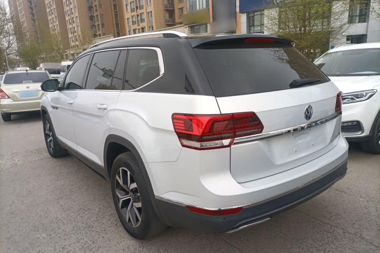 Used Volkswagen Teramont 2019 380TSI Four-Wheel Drive Luxury Version China VI Standard Rear Left 45 Deg