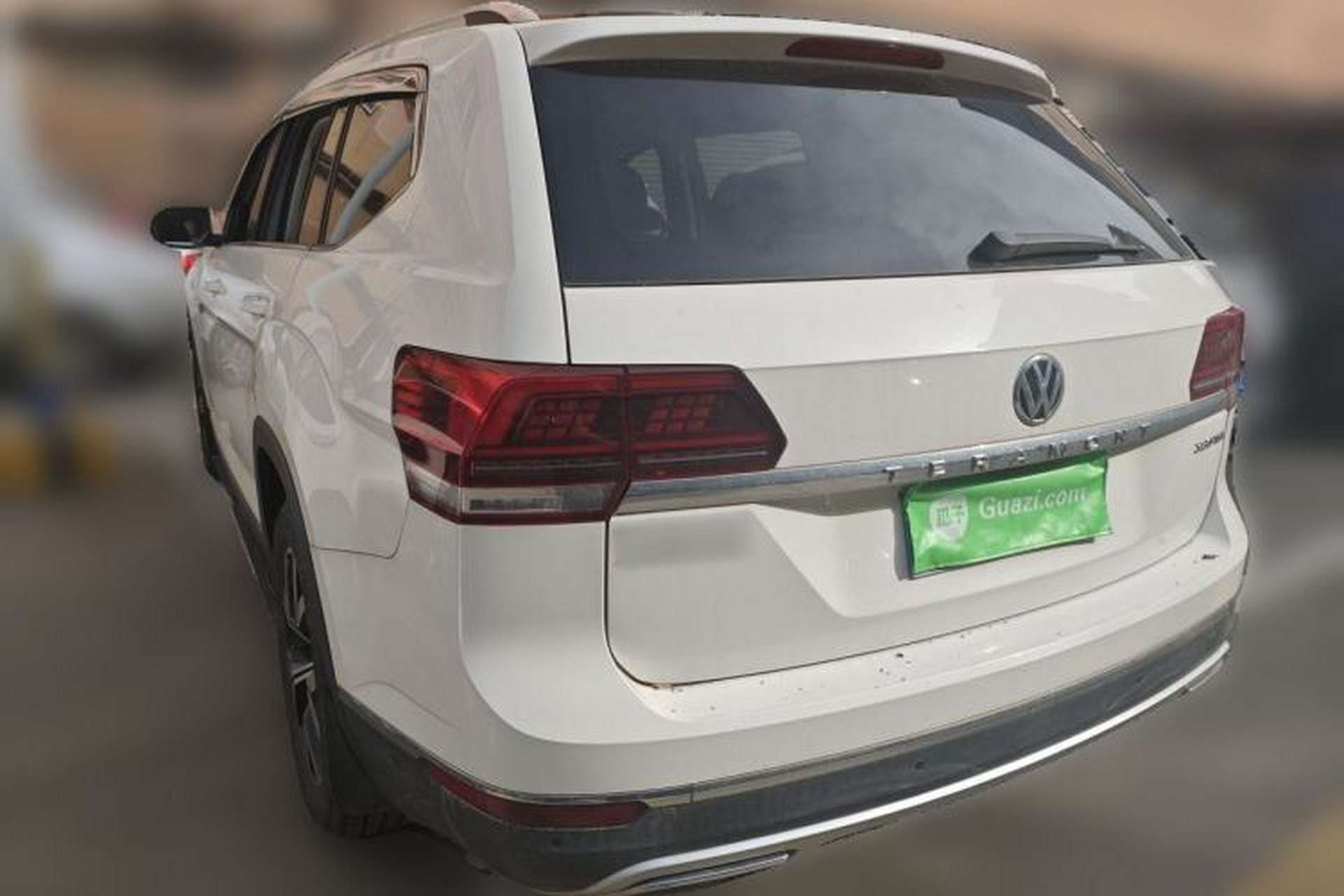 Used Volkswagen Teramont 2019 380TSI Four-Wheel Drive Luxury Version China VI Standard Rear Left 45 Deg