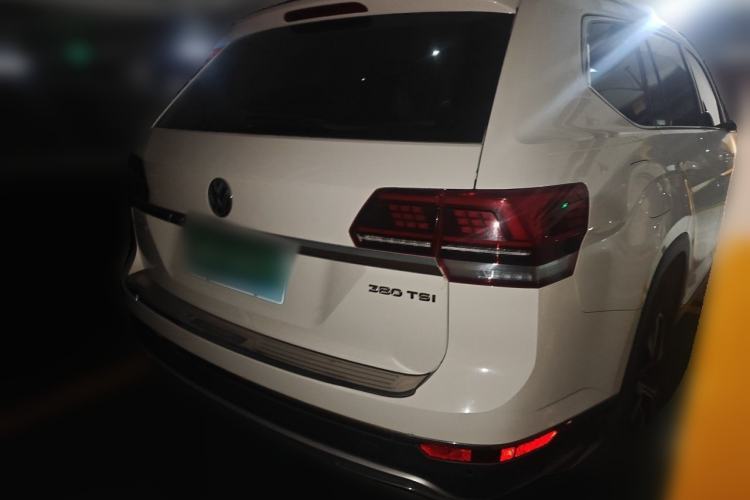 Used Volkswagen Teramont 2019 380TSI Four-Wheel Drive Luxury Version China V Standard Rear Right 45 Deg