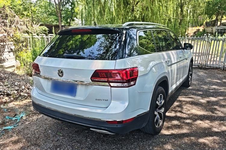 Used Volkswagen Teramont 2019 380TSI Four-Wheel Drive Luxury Version China VI Standard Rear Right 45 Deg