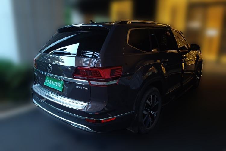 Used Volkswagen Teramont 2019 330TSI Two-Wheel-Drive Luxury Edition China VI Standard Rear Right 45 Deg
