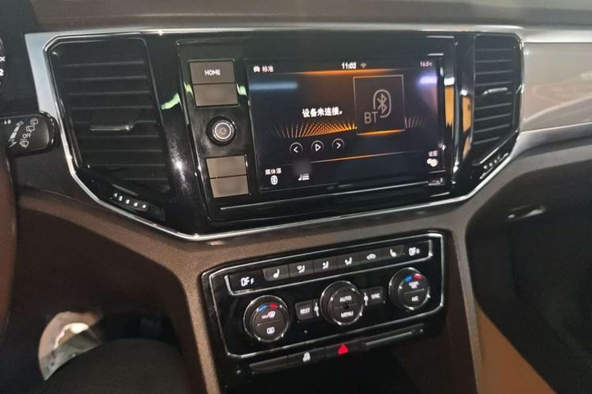 Used Volkswagen Teramont 2019 380TSI Four-Wheel Drive Luxury Version China V Standard Audio And AC Panel