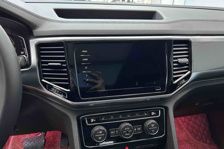 Used Volkswagen Teramont 2020 380TSI Four-Wheel Drive Luxury Version China VI Standard Audio And AC Panel