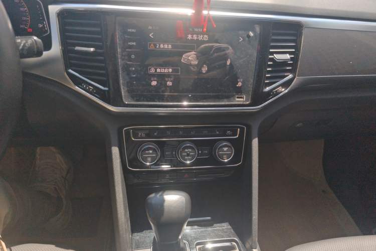 Used Volkswagen Teramont 2020 380TSI Four-Wheel Drive Luxury Version China VI Standard Audio And AC Panel