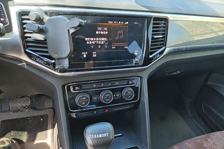 Used Volkswagen Teramont 2020 380TSI Four-Wheel Drive Comfort Edition China VI Standard Audio And AC Panel