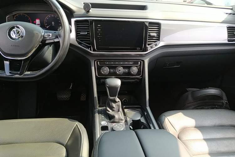 Used Volkswagen Teramont 2020 380TSI Four-Wheel Drive Luxury Version China VI Standard Audio And AC Panel