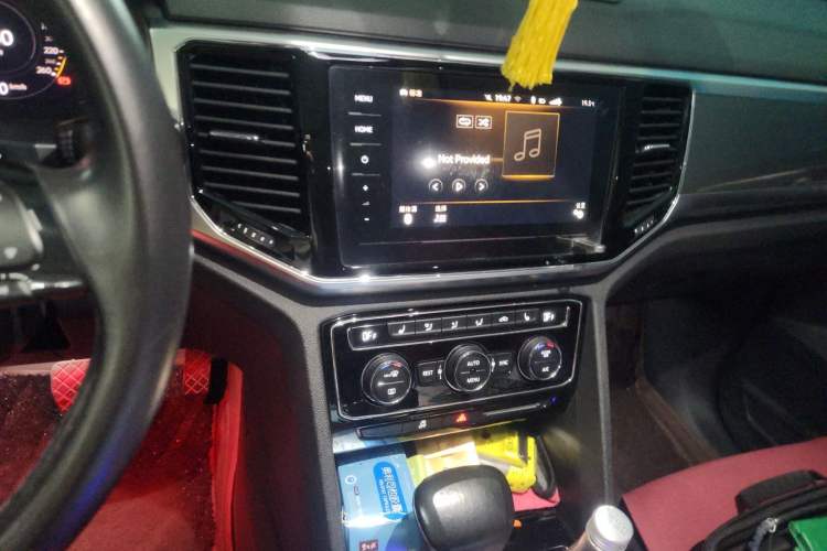 Used Volkswagen Teramont 2020 380TSI Four-Wheel Drive Luxury Version China VI Standard Audio And AC Panel