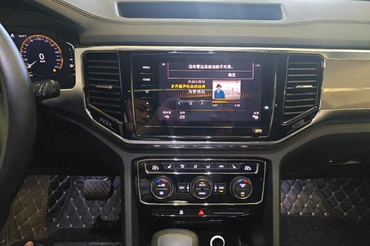 Used Volkswagen Teramont 2020 380TSI Four-Wheel Drive Luxury Version China VI Standard Audio And AC Panel