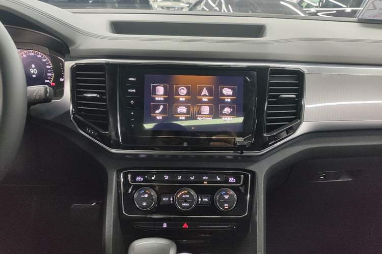 Used Volkswagen Teramont 2020 380TSI Four-Wheel Drive Luxury Version China VI Standard Audio And AC Panel