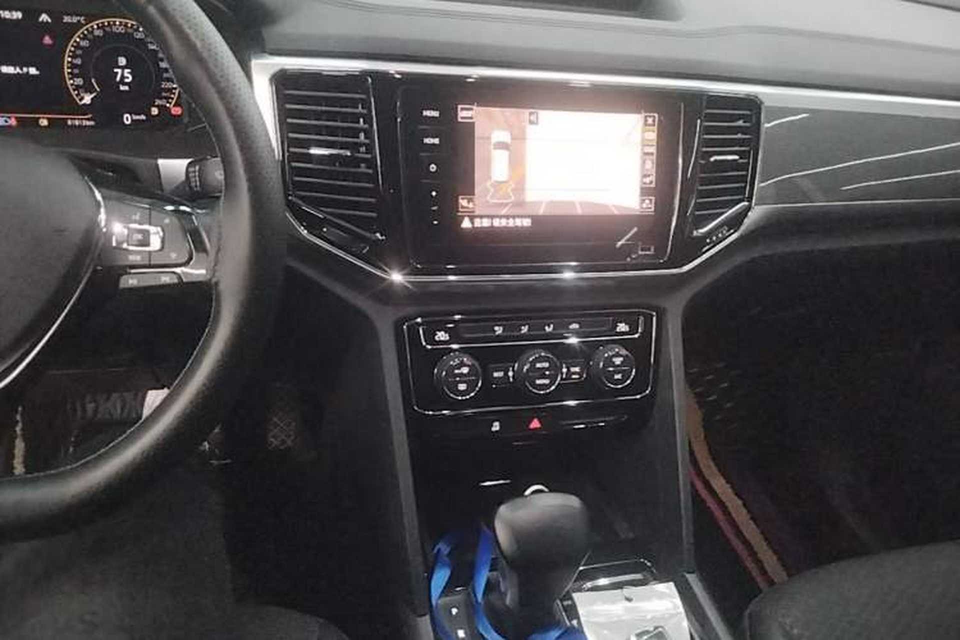 Used Volkswagen Teramont 2020 Revised Version 380TSI Four-Wheel Drive Comfort Edition Audio And AC Panel