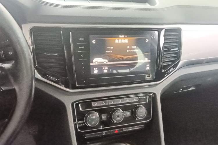 Used Volkswagen Teramont 2020 380TSI Four-Wheel Drive Luxury Version China VI Standard Audio And AC Panel