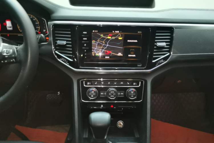 Used Volkswagen Teramont 2020 380TSI Four-Wheel Drive Luxury Version China VI Standard Audio And AC Panel