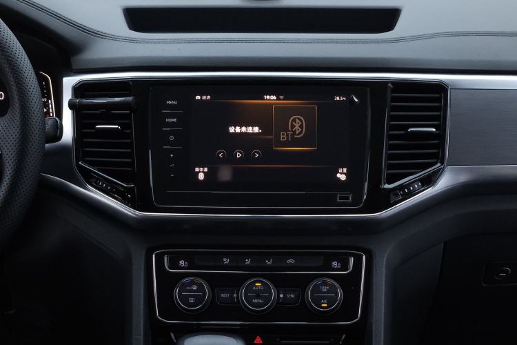 Used Volkswagen Teramont 2020 Revised Version 380TSI Four-Wheel Drive Comfort Edition Audio And AC Panel